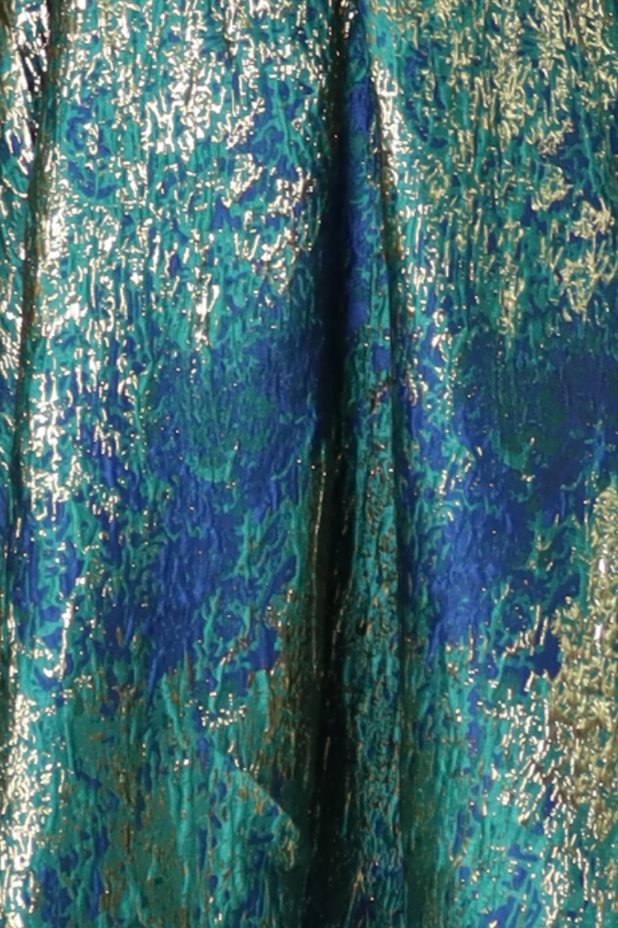 Puff Sleeve A-line Brocade Cocktail Cocktail Rene Ruiz Collection