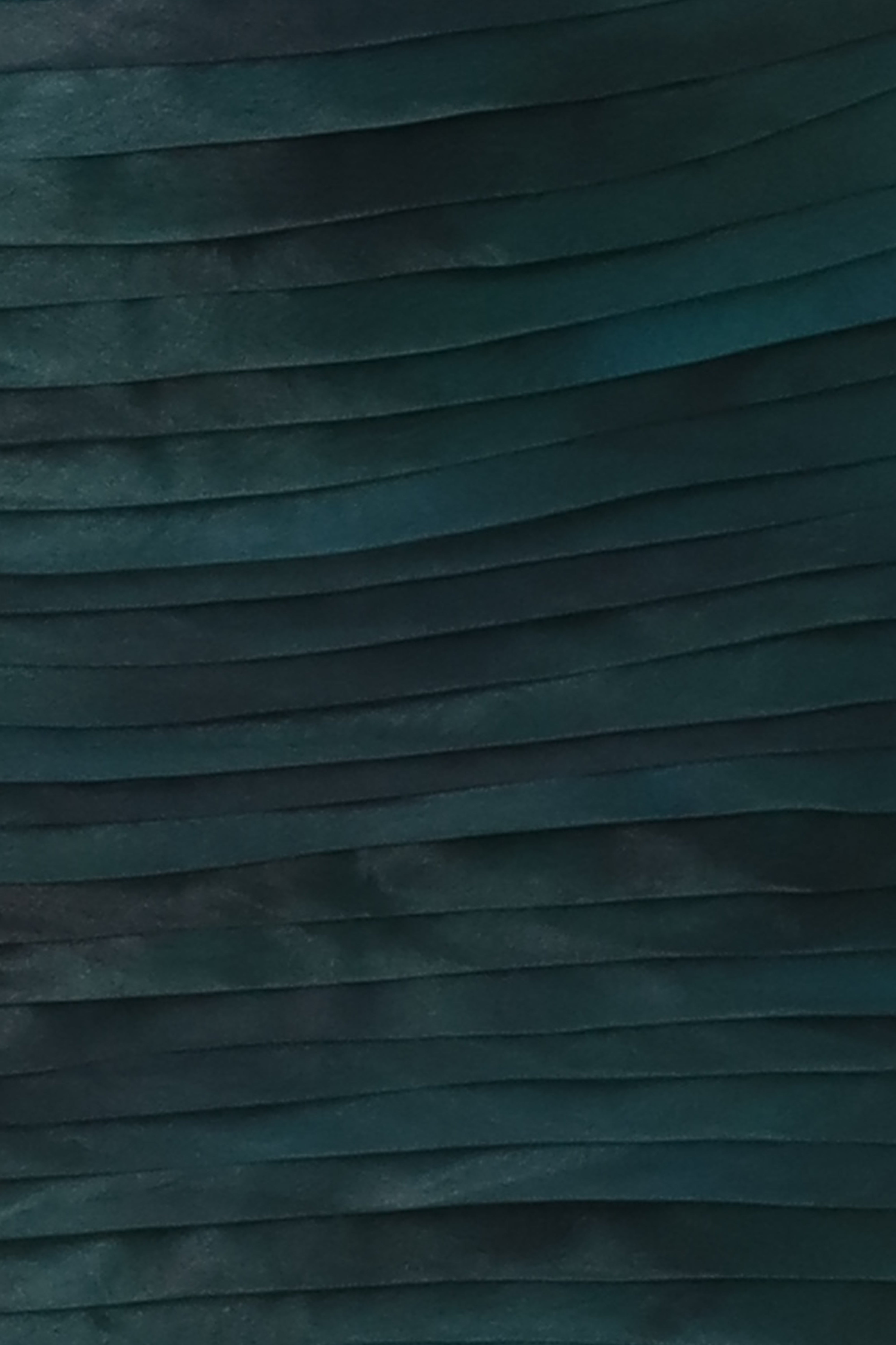 Bias Cut Fluted Organza Cocktail Cocktail Rene Ruiz Collection