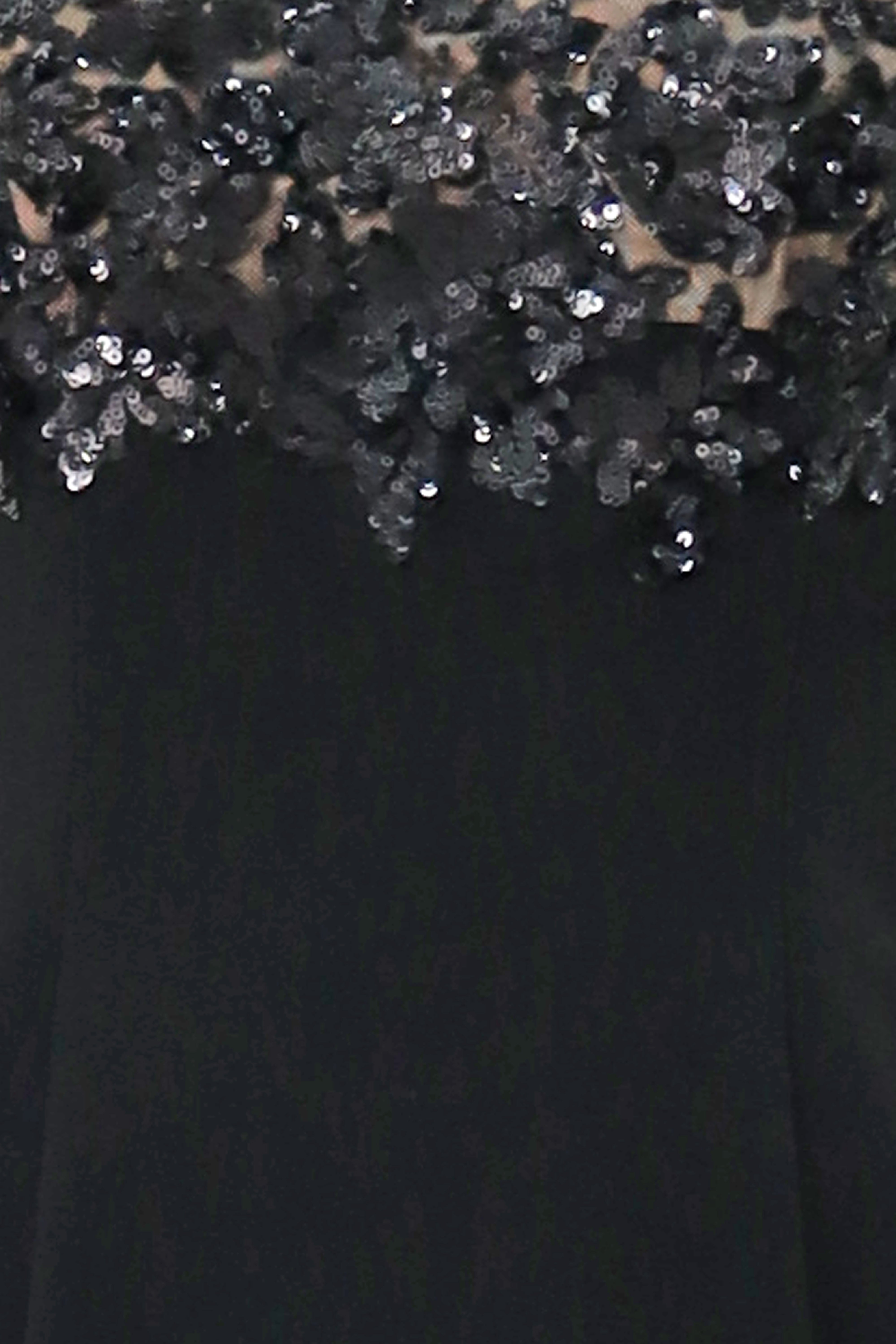 Spaghetti Strap Embroidery And Crepe Cocktail Cocktail Rene Ruiz Collection