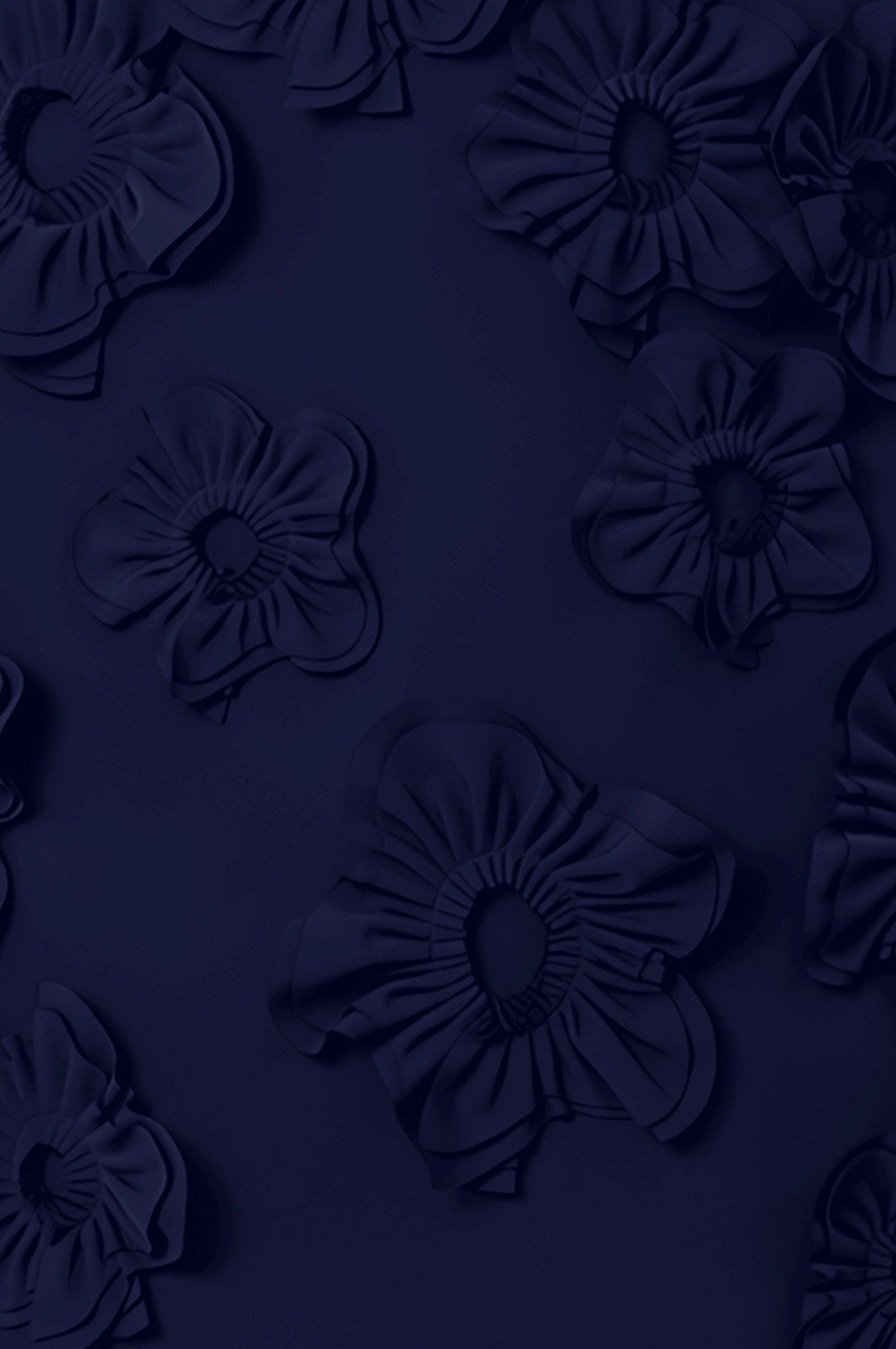 Short Sleeve Crepe Floral Applique Mini Cocktail Cocktail Rene Ruiz Collection