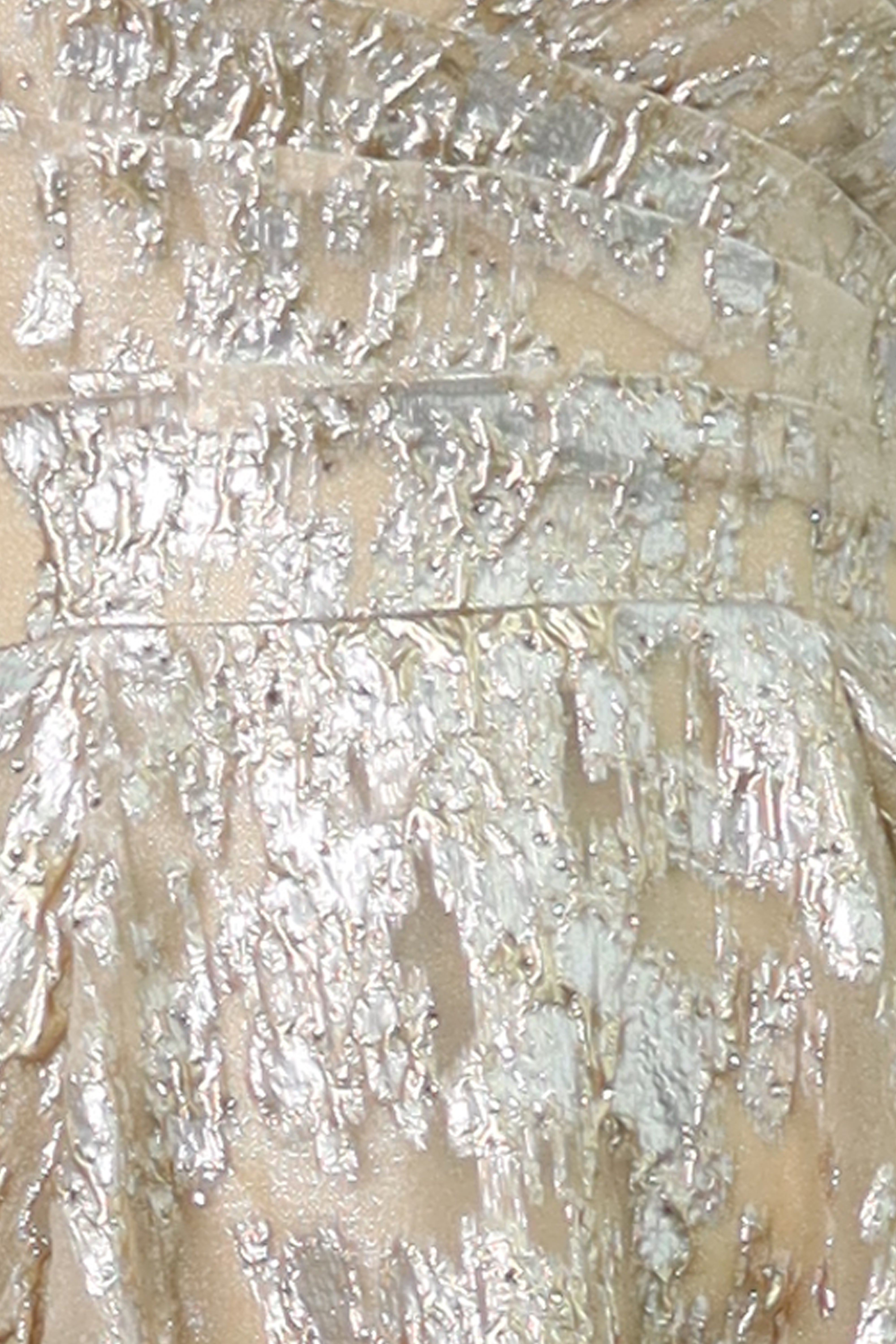 Off The Shoulder Fil Coupé A-Line Gown Gown Rene Ruiz Collection