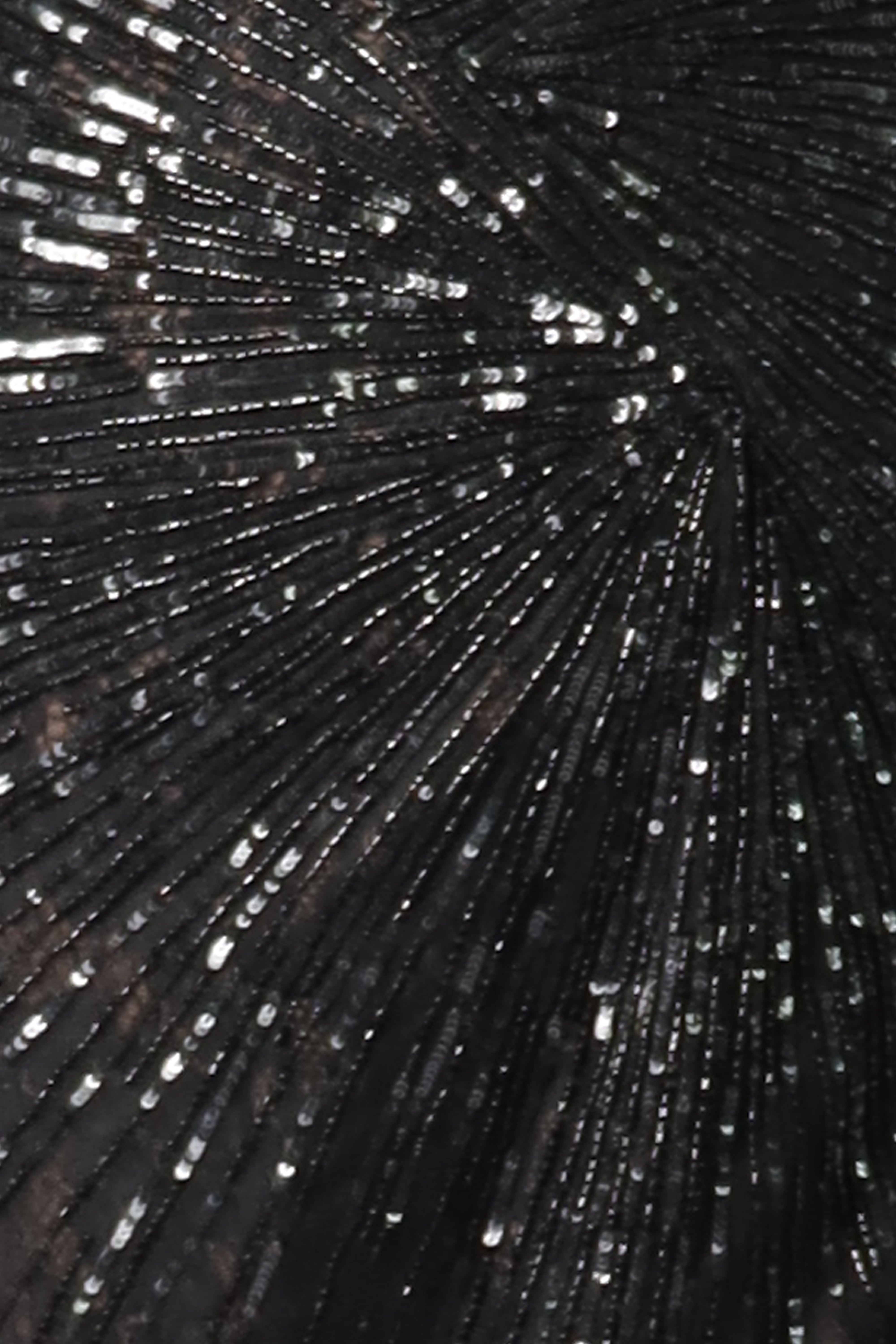 Off the Shoulder Beaded Gown Gown Rene Ruiz Collection