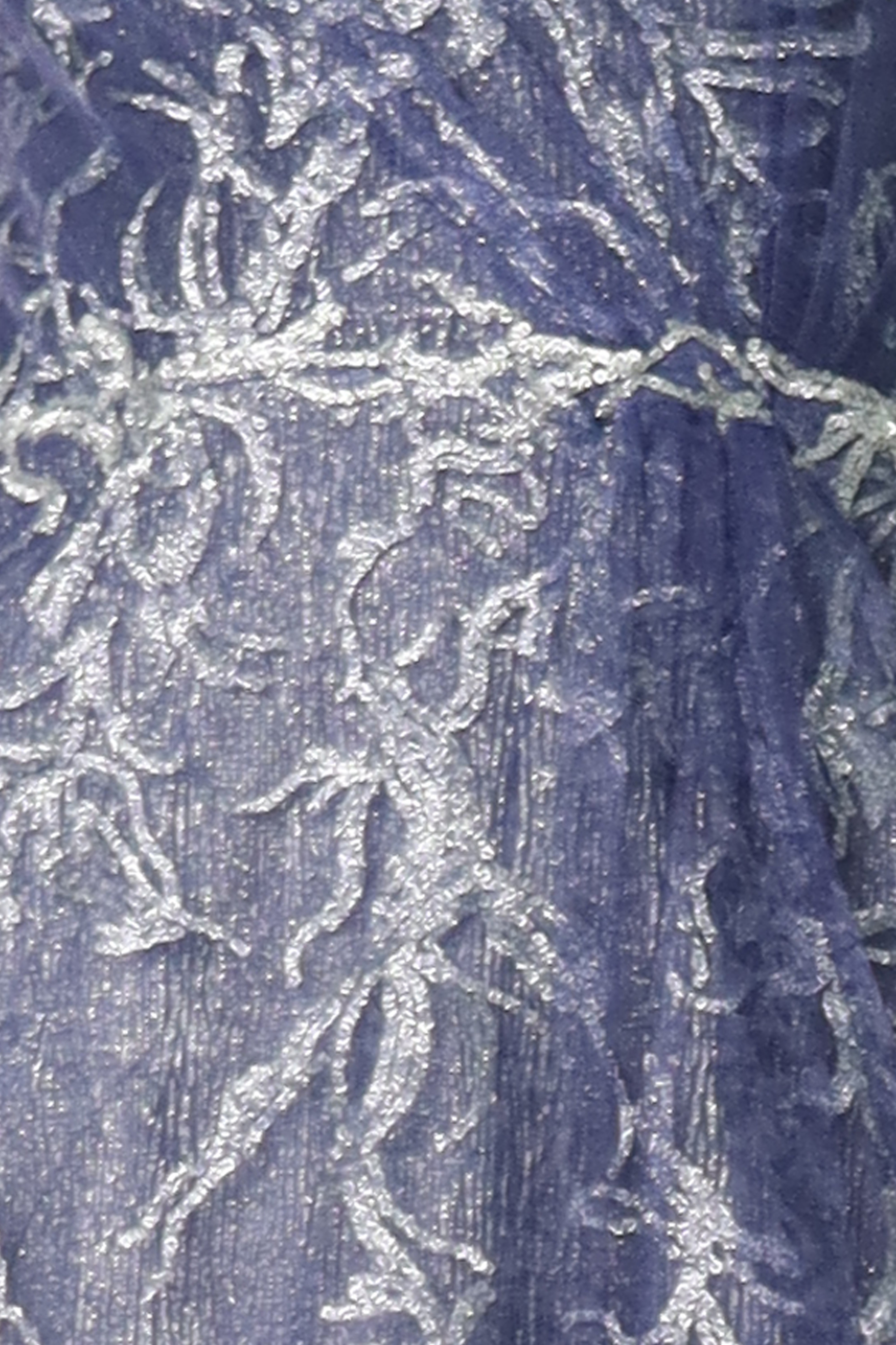 Sequin Embroidered Tulle A-Line Off The Shoulder Gown Gown Rene Ruiz Collection