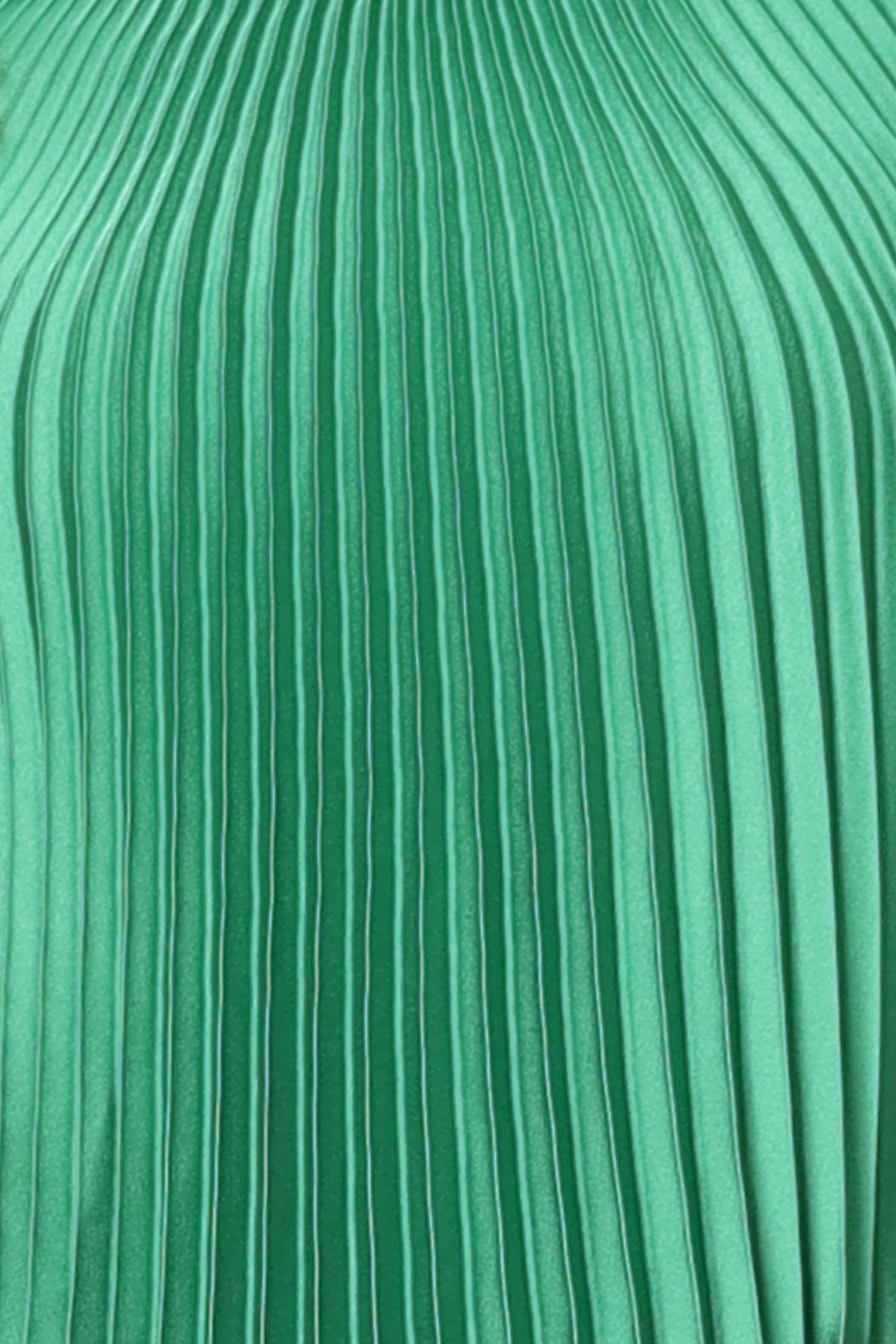 Long Sleeve Pleated Charmeuse Cocktail Cocktail Rene Ruiz Collection