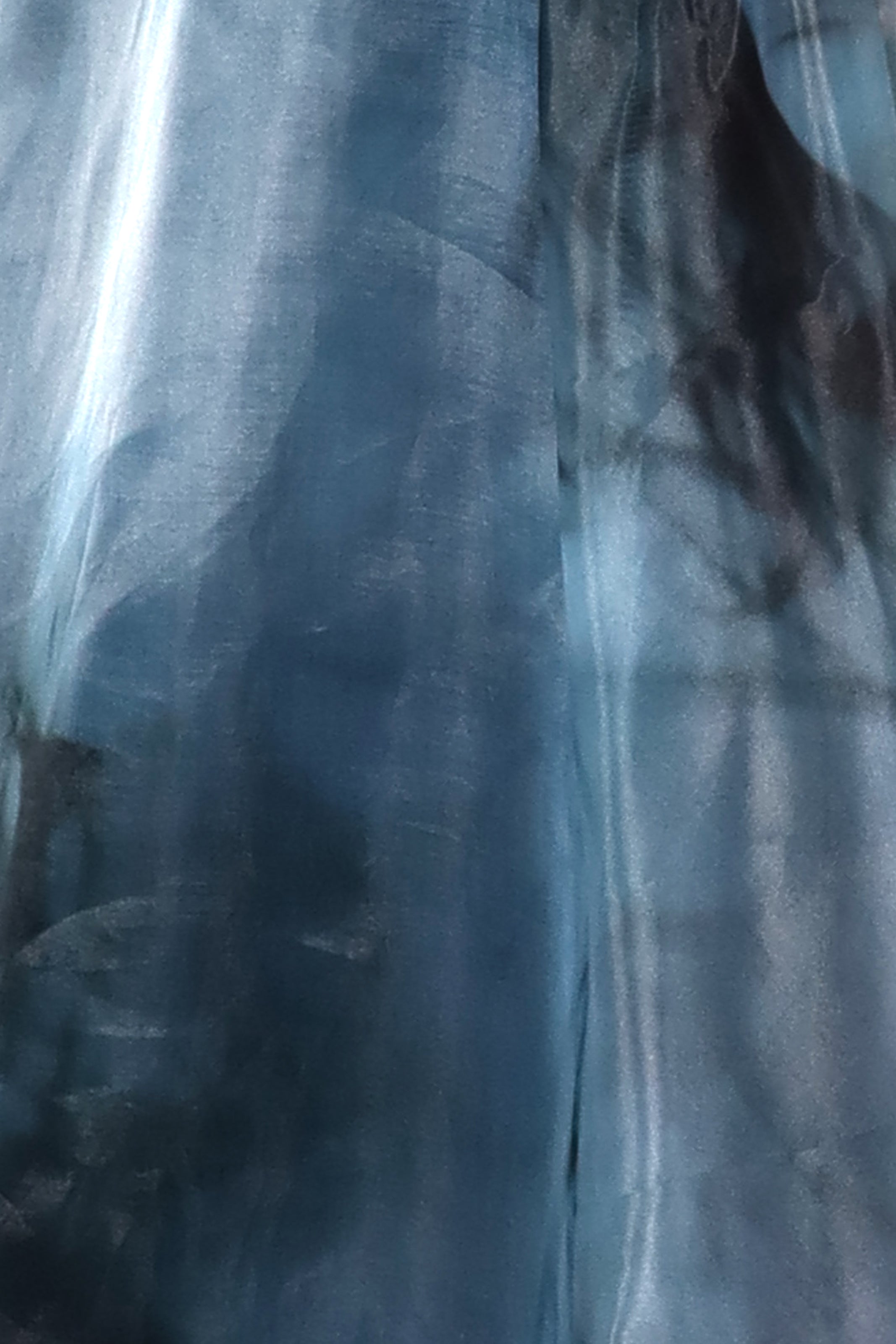 V-Neck Organza A-Line Gown Gown Rene Ruiz Collection