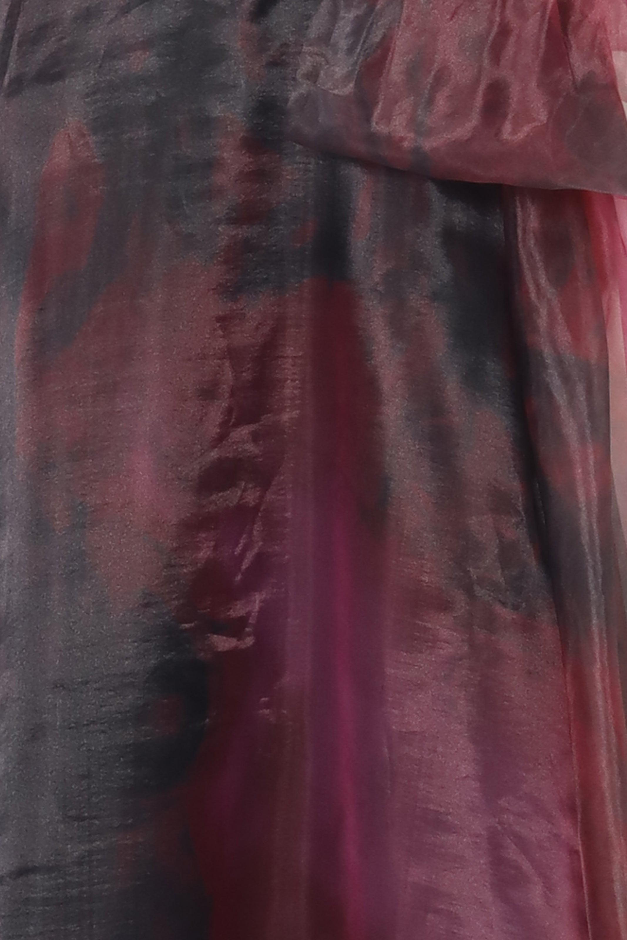 V-Neck Organza A-Line Gown Gown Rene Ruiz Collection