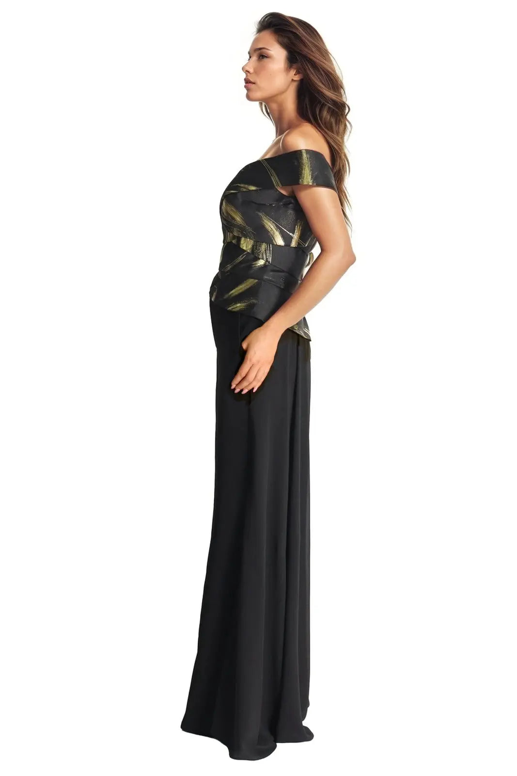 Off The Shoulder Pleated Top Top Rene Ruiz Collection