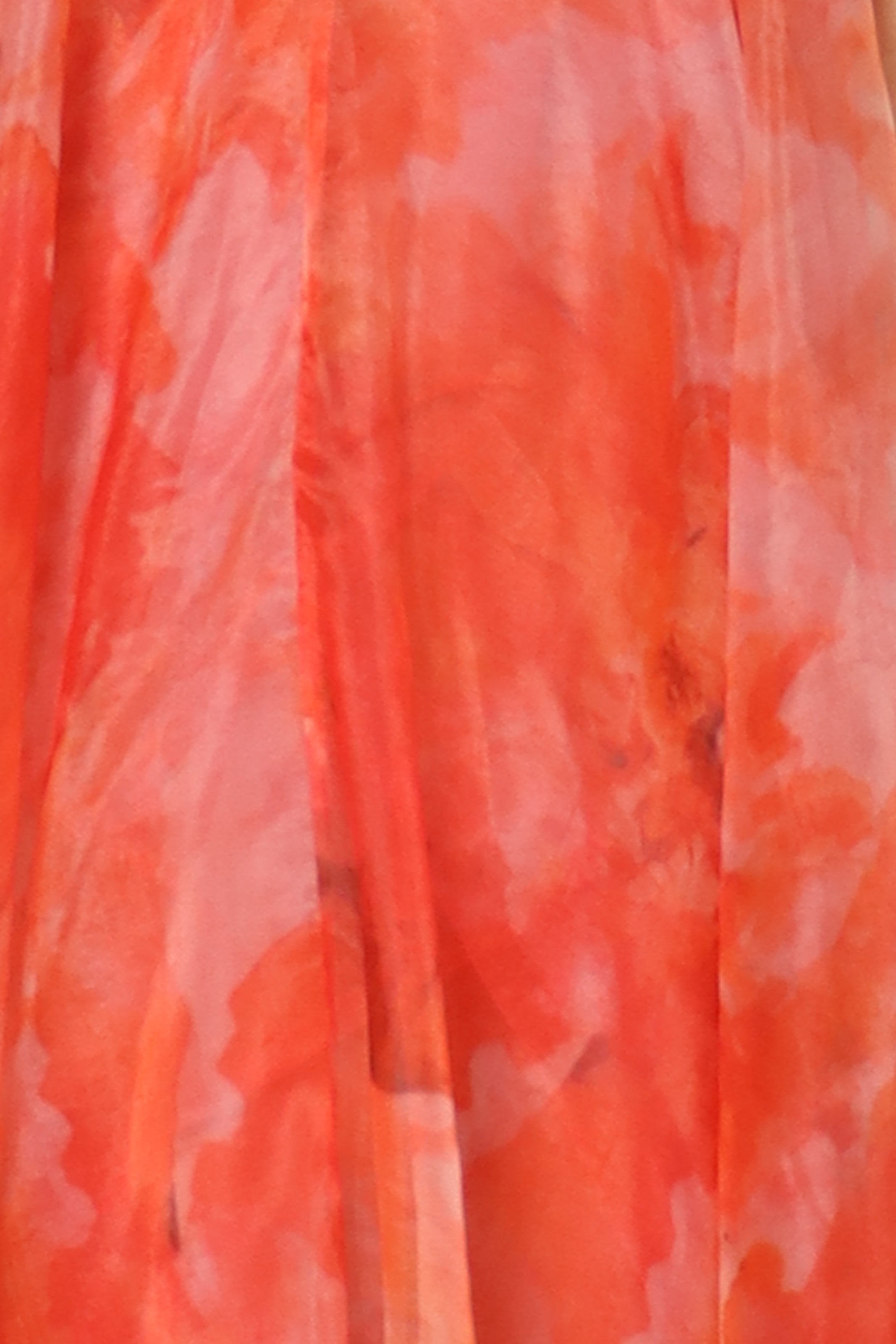 3/4 Puff Sleeve Organza Gown Gown Rene Ruiz Collection