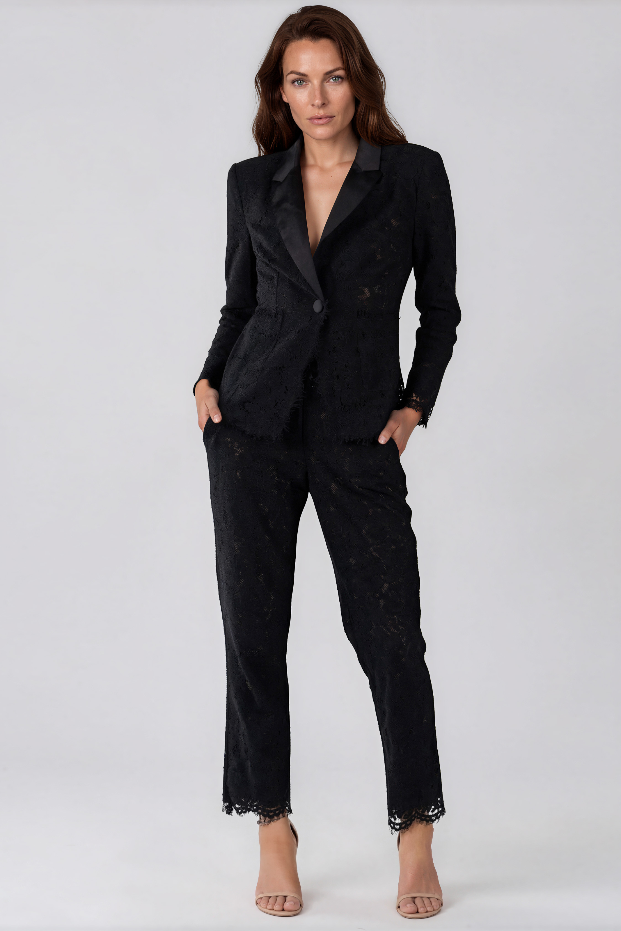 Lace Jacket Jacket Rene Ruiz Collection