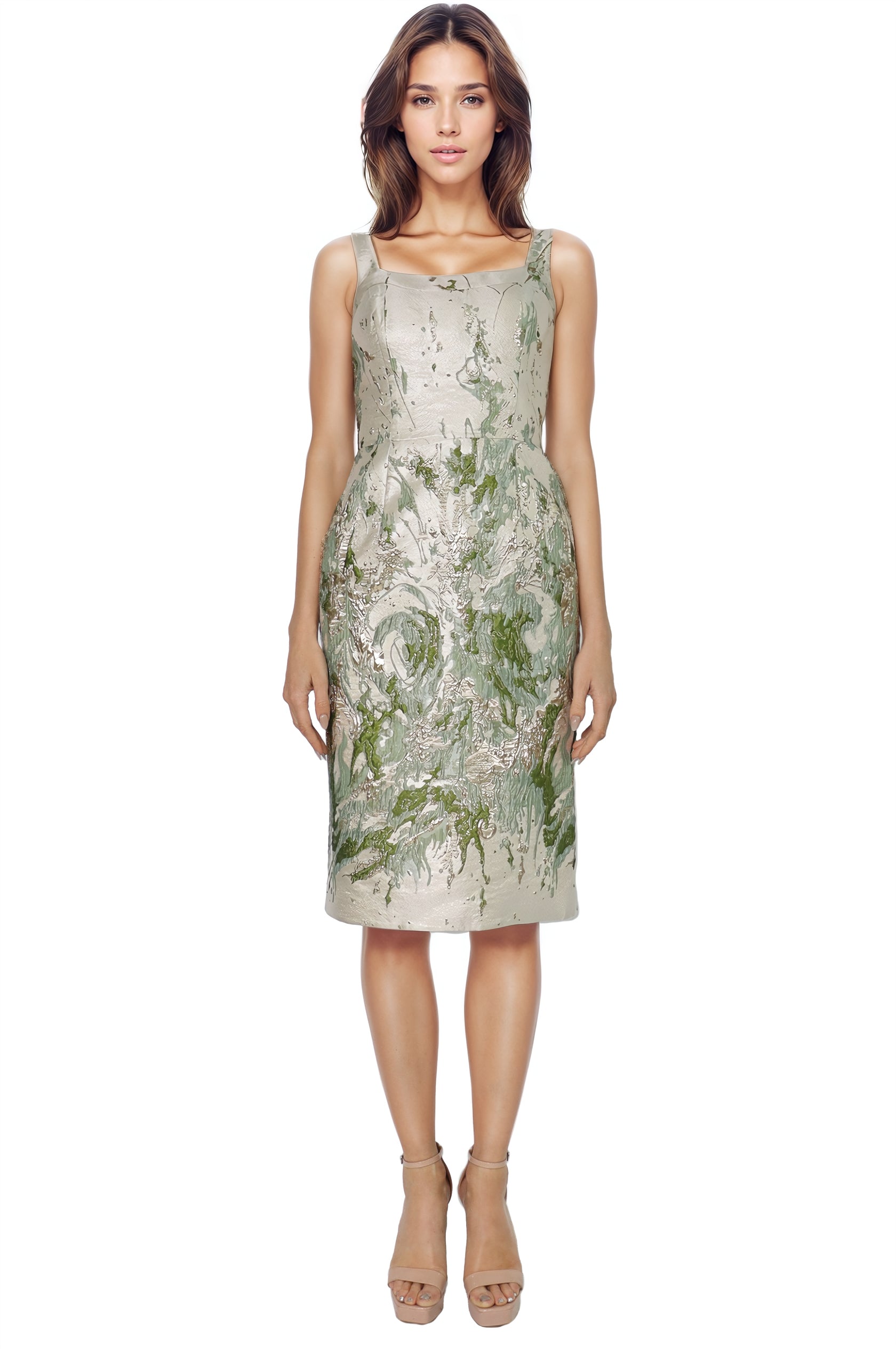 Textured Brocade Cocktail Cocktail Rene Ruiz Collection