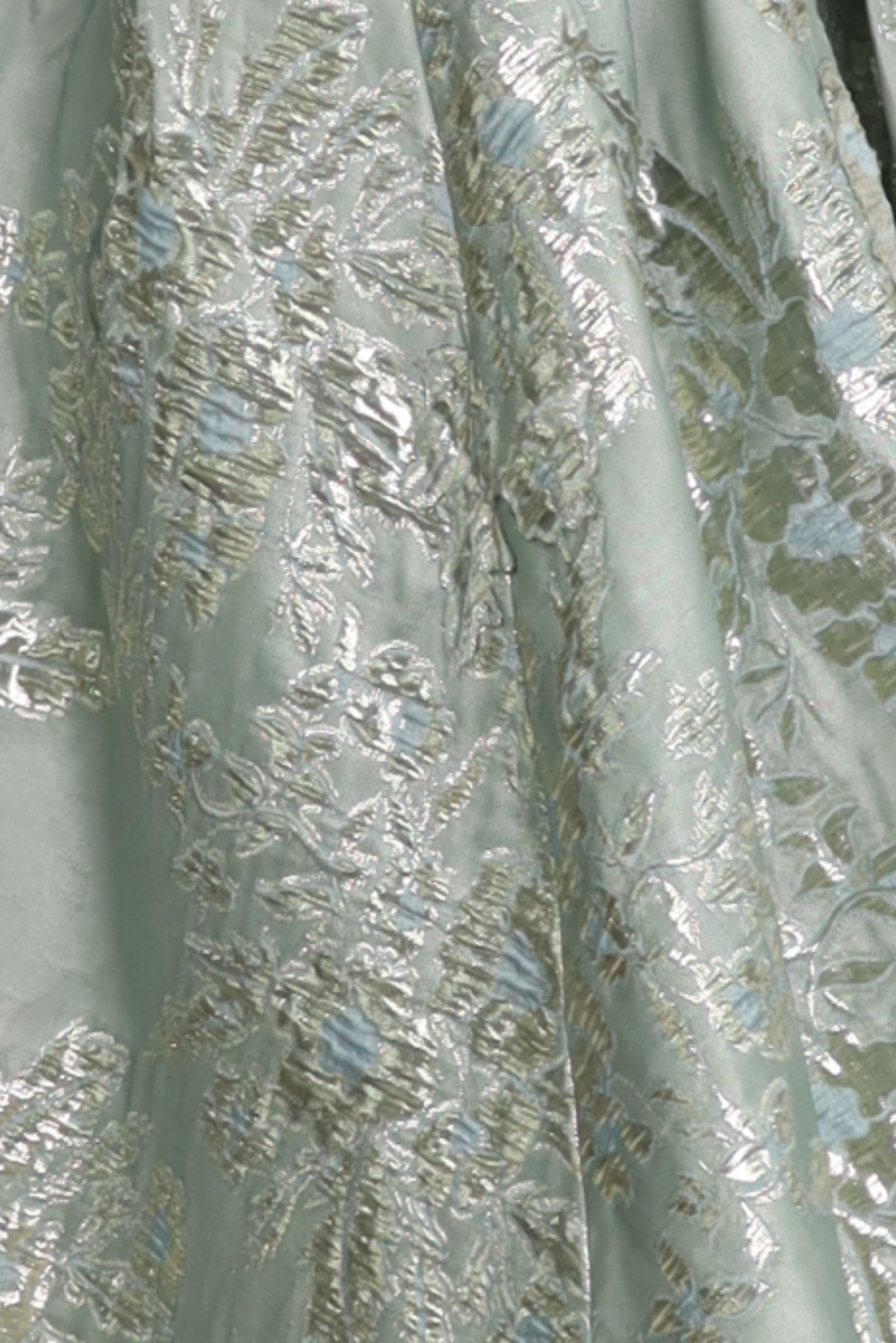 Puff Sleeve A-line Brocade Cocktail Cocktail Rene Ruiz Collection