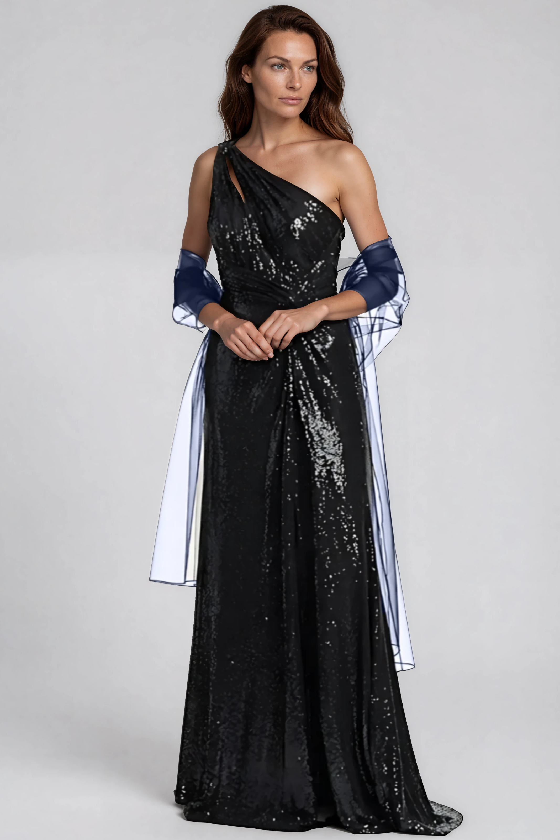 Shawl Accessory Rene Ruiz Collection Navy