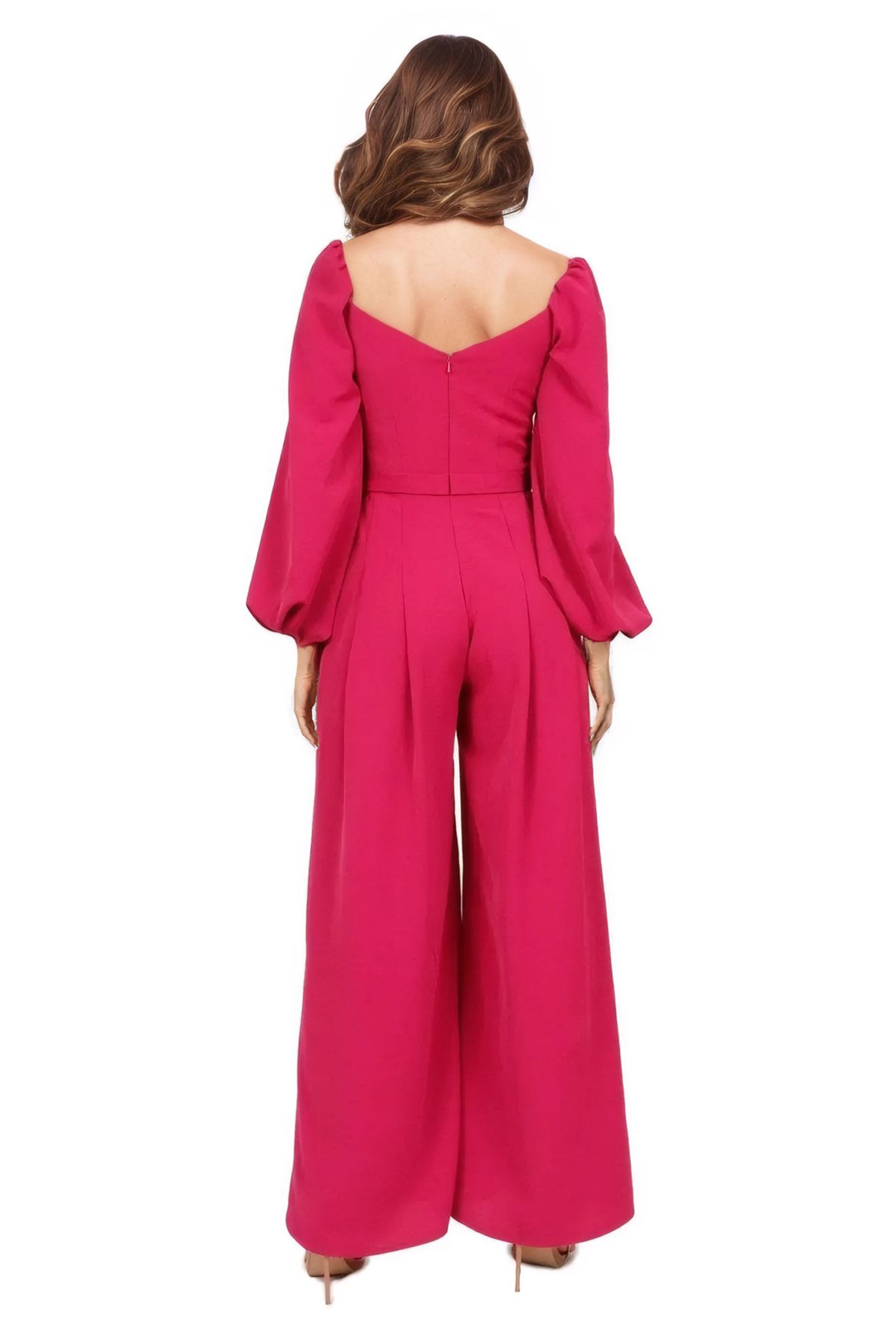 Long Sleeve Jumpsuit Jumpsuit Rene Ruiz Collection