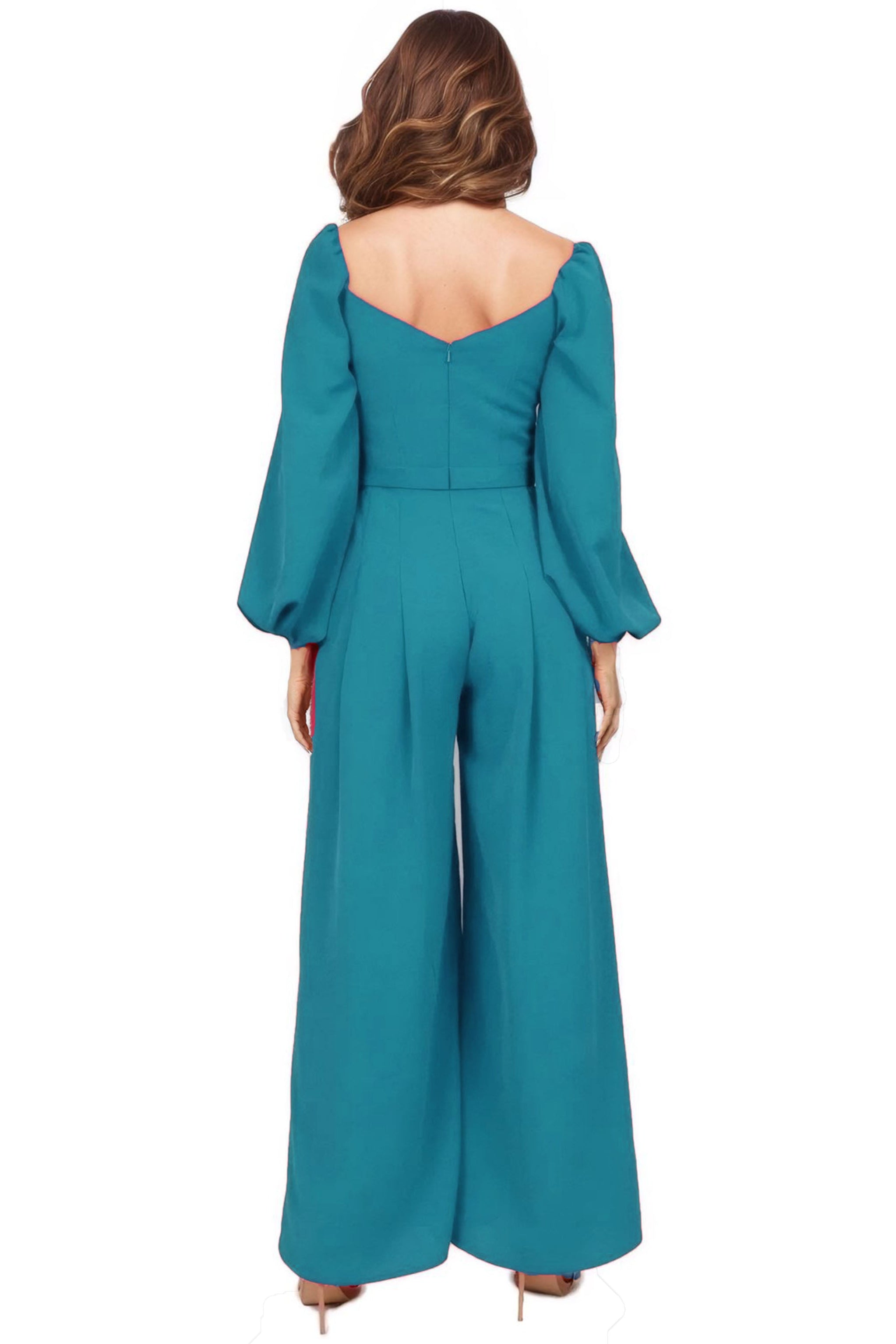 Long Sleeve Jumpsuit Jumpsuit Rene Ruiz Collection