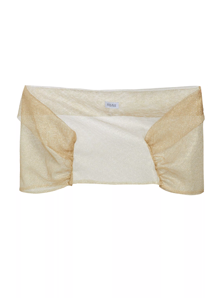 Tulle Bolero Accessory Rene Ruiz Collection Gold 14/16