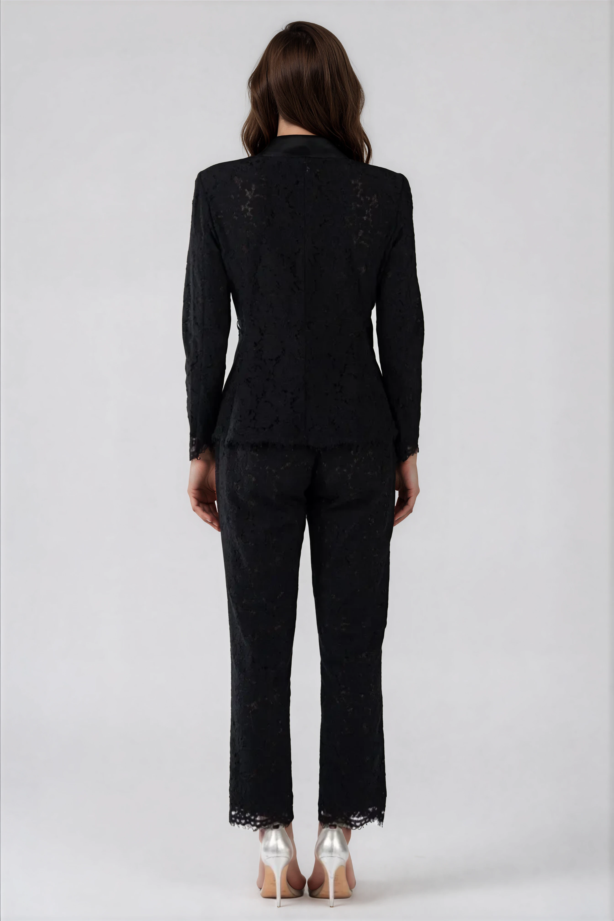 Tailored Lace Pants Rene Ruiz Collection