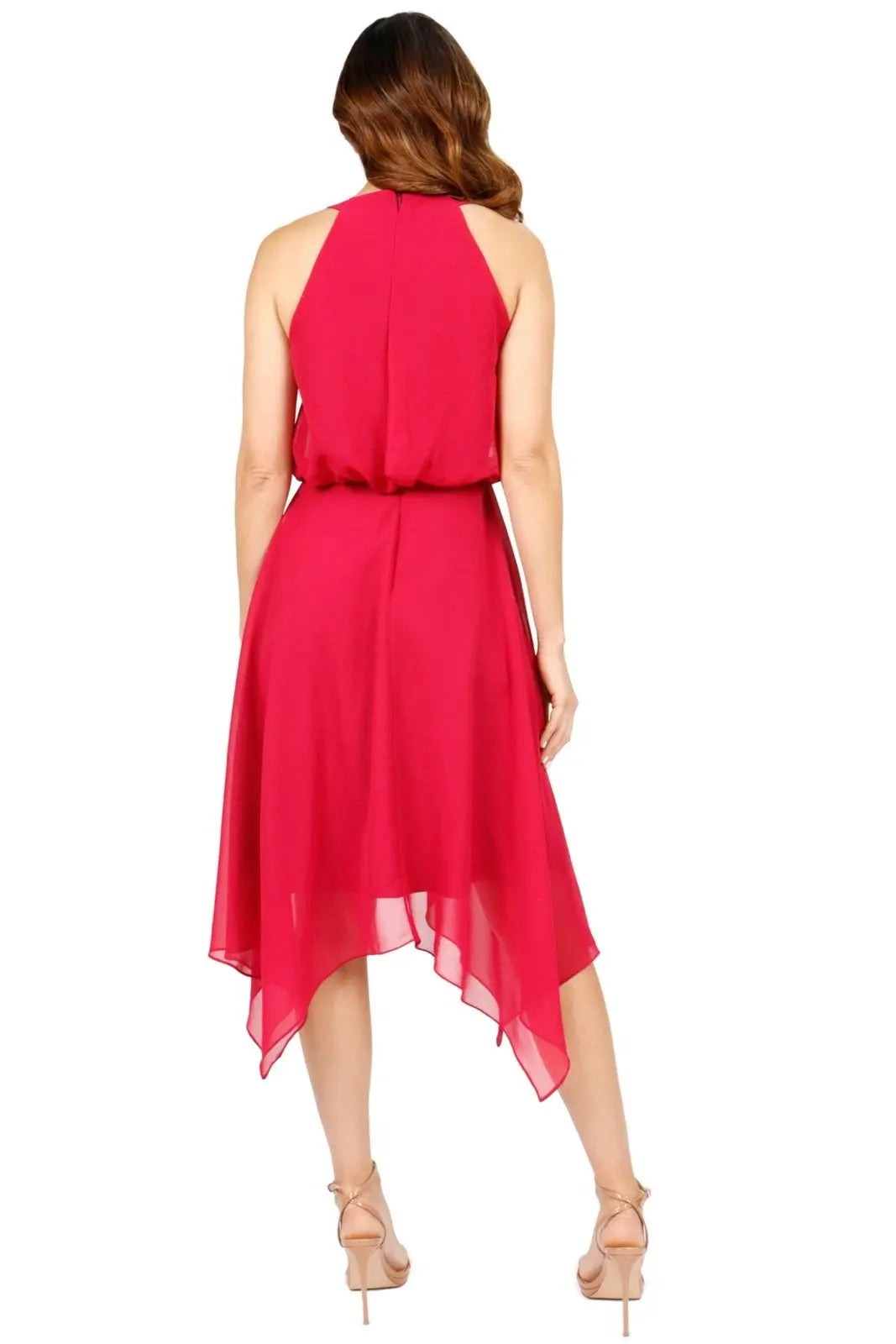 Halter Party Dress Cocktail Rene Ruiz Collection