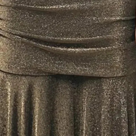 Hand Draped 2 in 1 Zip Off Dress Gown Rene Ruiz Collection