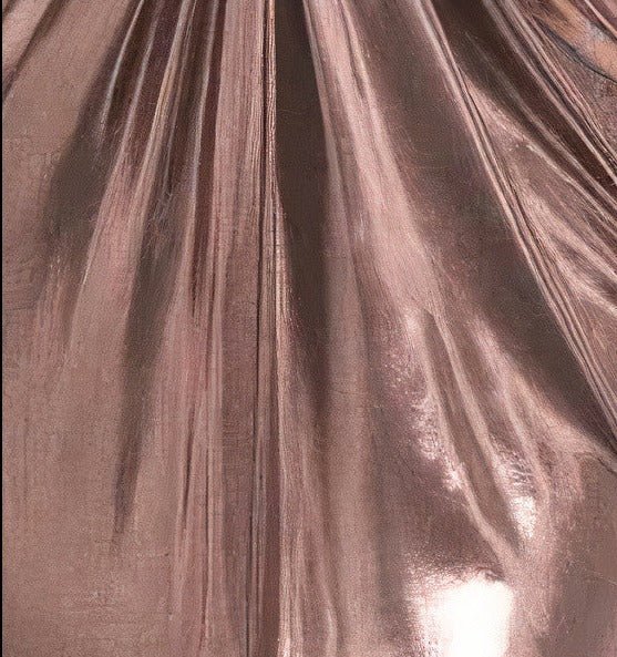 Long Sleeve Draped Gown Gown Rene Ruiz Collection