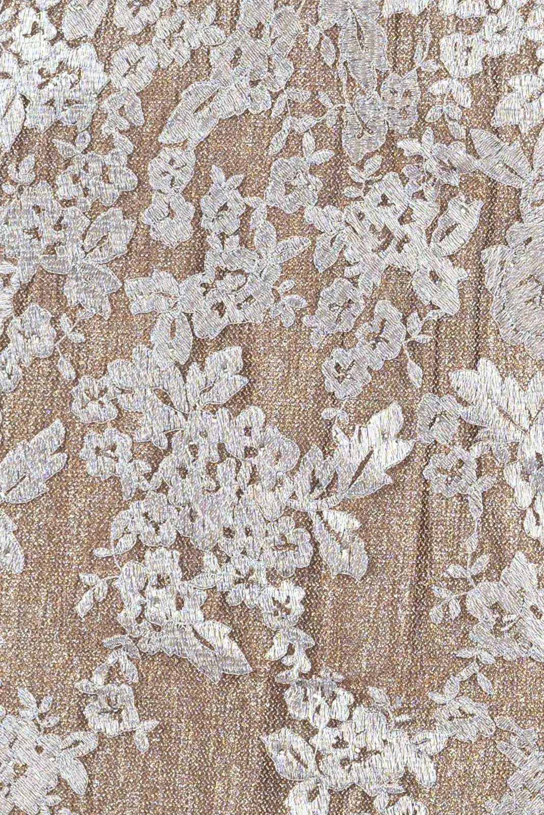 Long Sleeve Embroidered Lace Gown Gown Rene Ruiz Collection