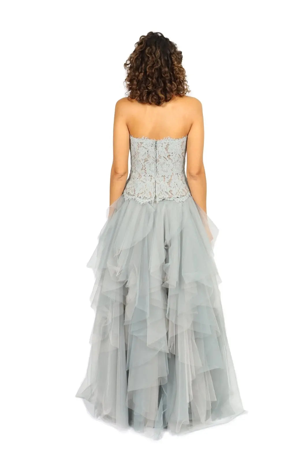 Long Waisted Bustier Top