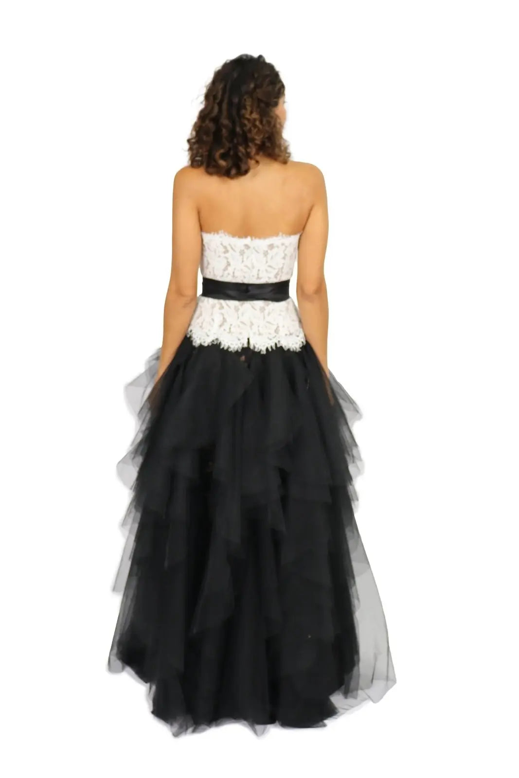 Long Waisted Bustier Top