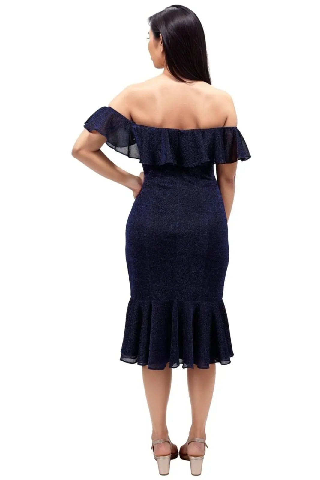 Off The Shoulder Cocktail Cocktail Rene Ruiz Collection
