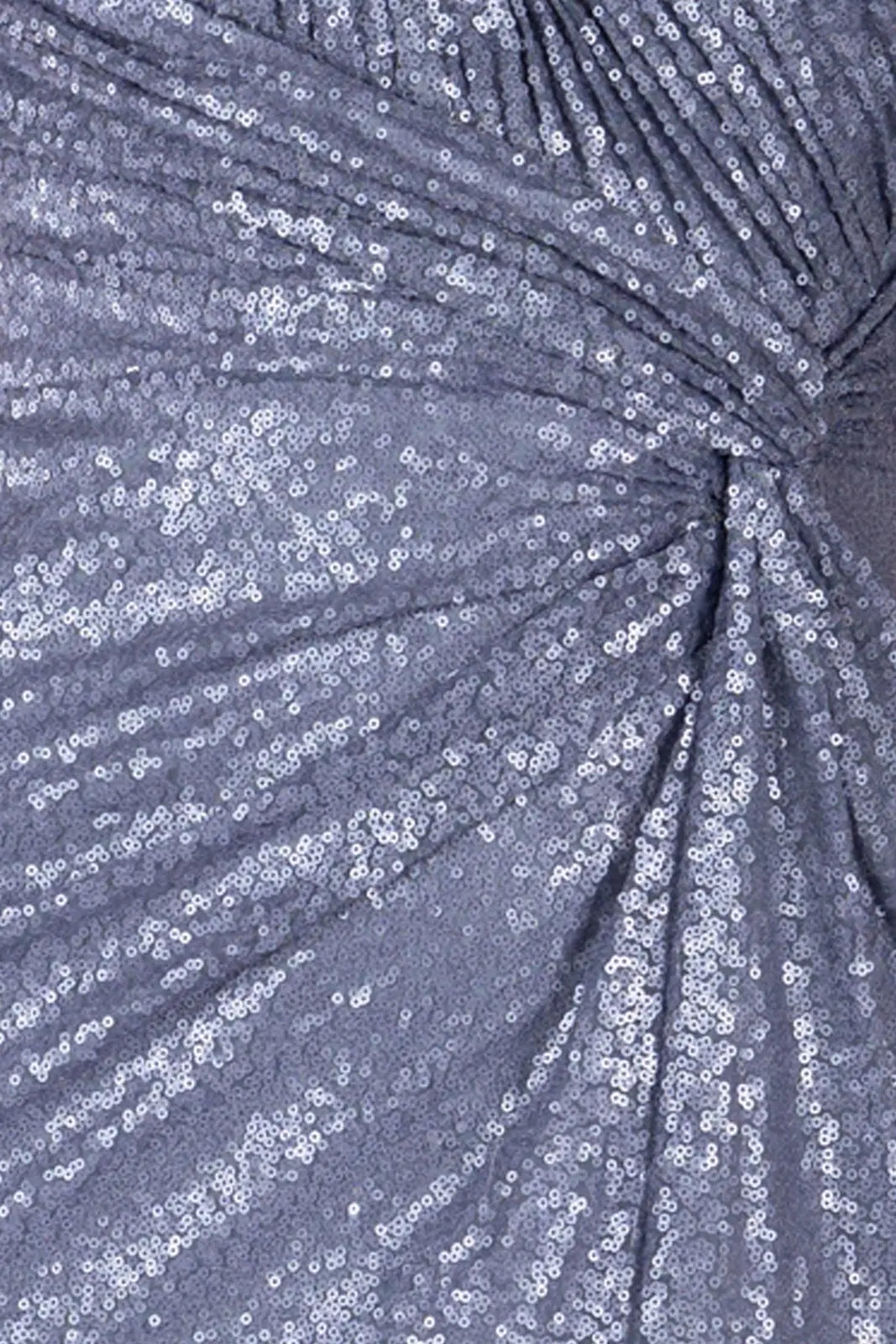 One Shoulder Draped Sequin Gown Gown Rene Ruiz Collection