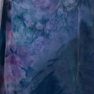 One Shoulder A - Line Organza Gown Gown Rene Ruiz Collection