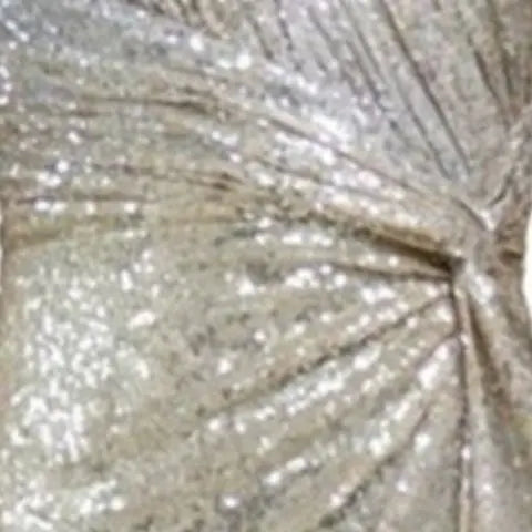 One Shoulder Twist Front Ombre Sequin Gown Gown Rene Ruiz Collection