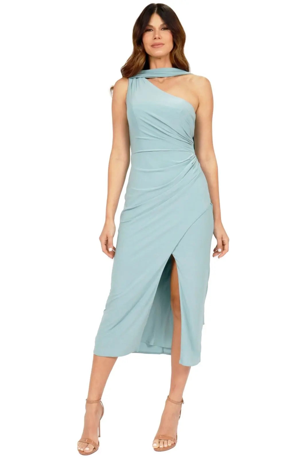 Party Dress Cocktail Rene Ruiz Collection 2 Blue