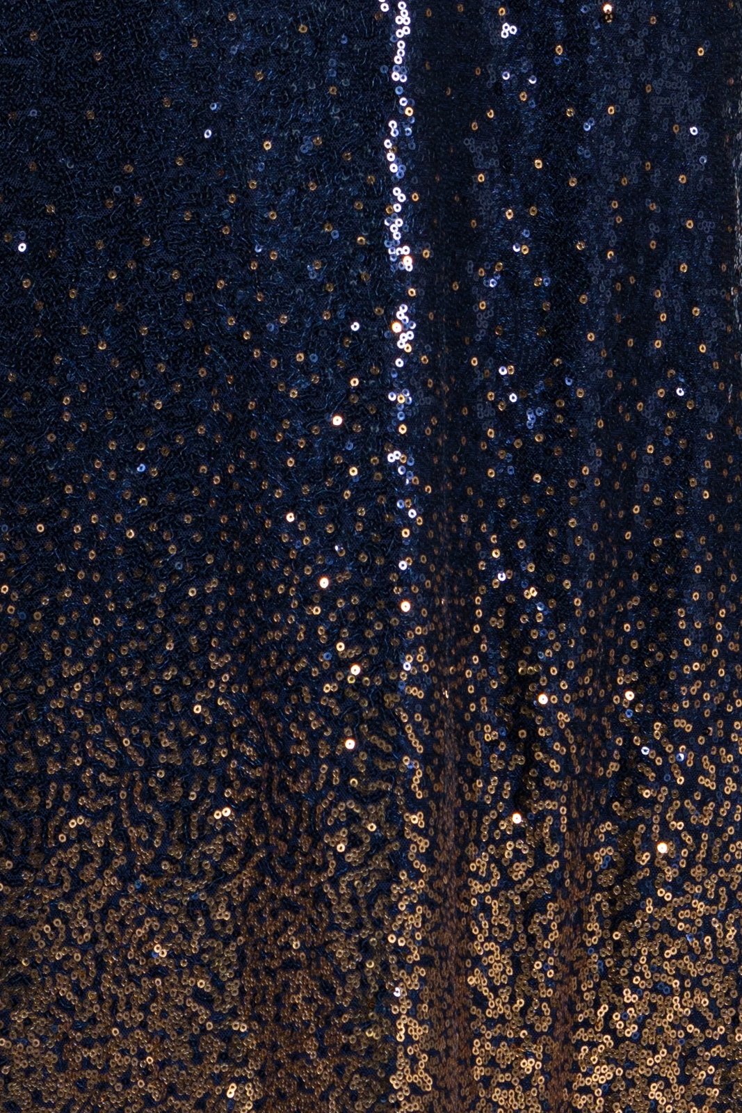 Sequin Cape Gown