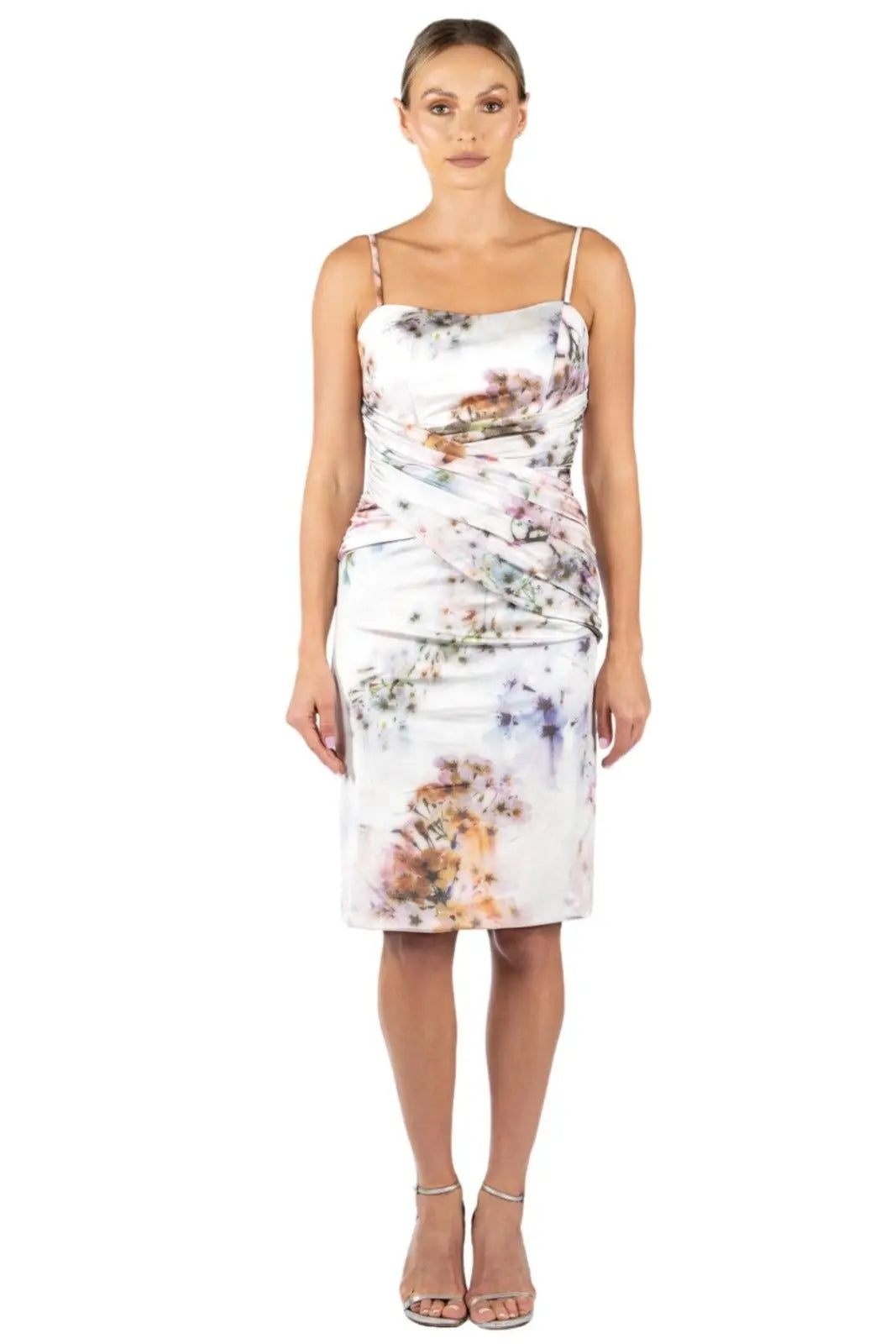 Spaghetti Strap Cocktail Cocktail Rene Ruiz Collection 2 White