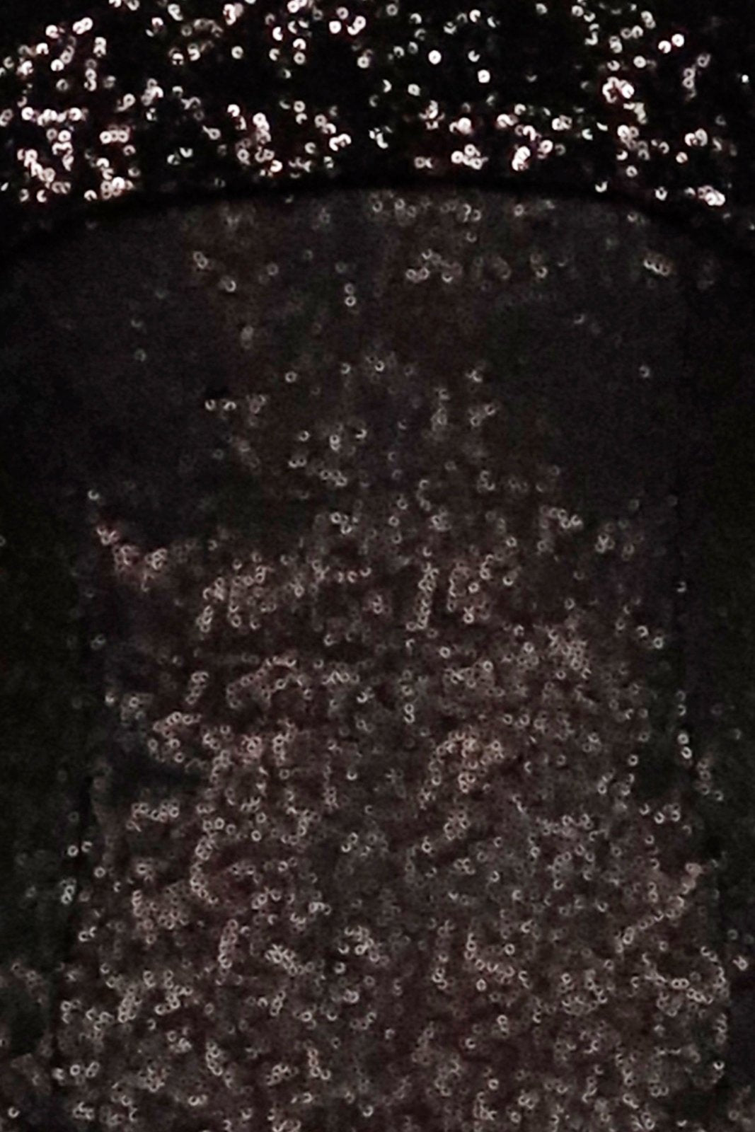 Strapless Sequin Gown with Bow