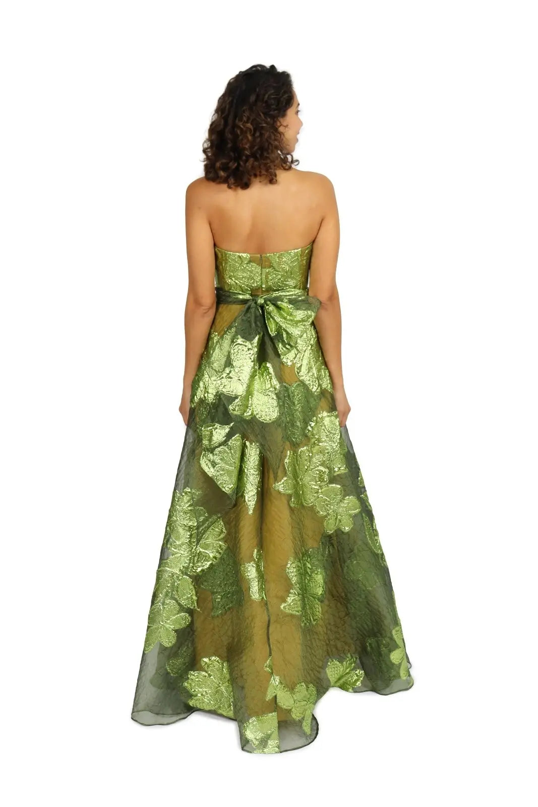 Strapless Sweetheart A-line With Belt