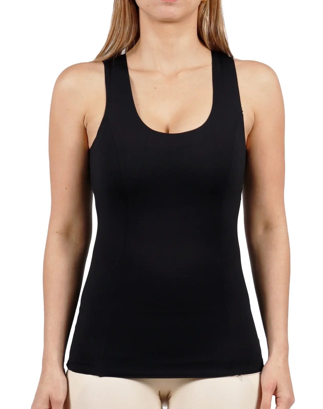 Tightening Tank Top Top Rene Ruiz Collection S Black