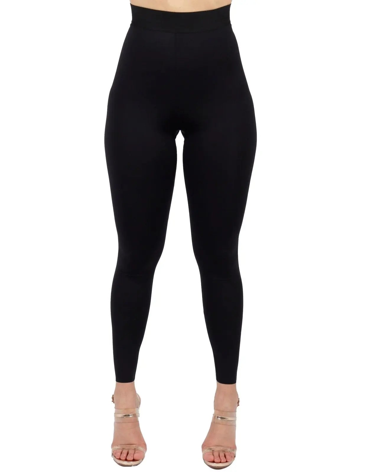 High Waisted Shapewear Leggings Black