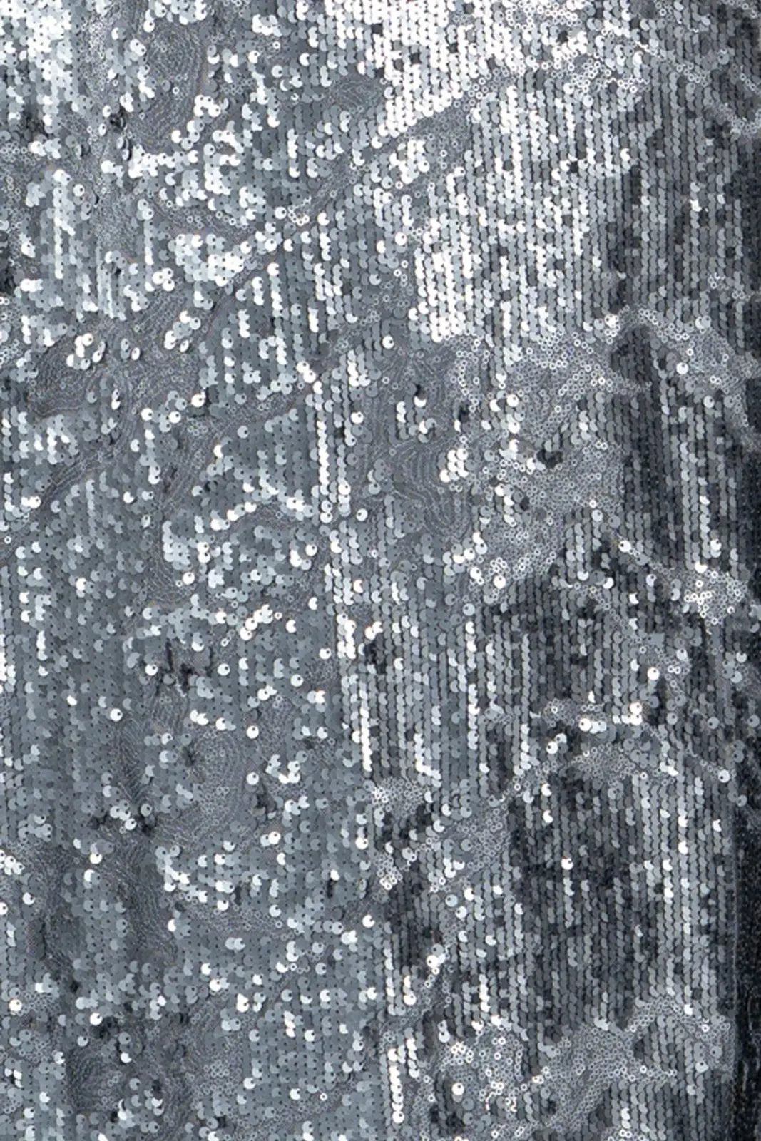 V-Neck Sequin Gown Gown Rene Ruiz Collection