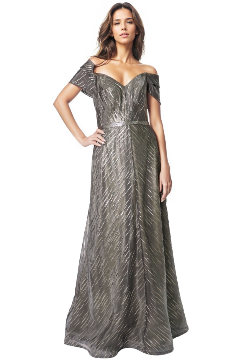 Wrap Around Bias Cut Gown  