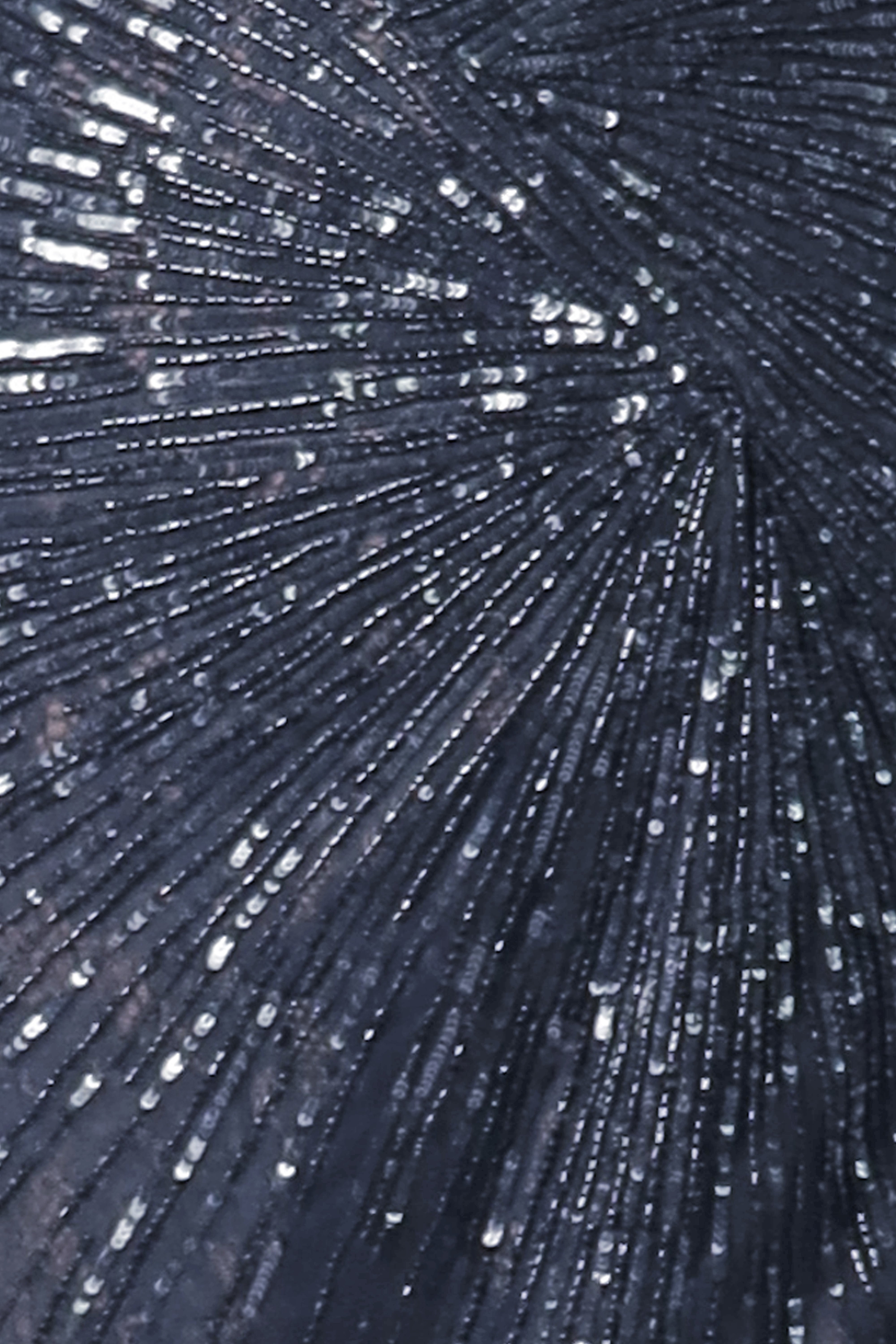 Off the Shoulder Beaded Gown