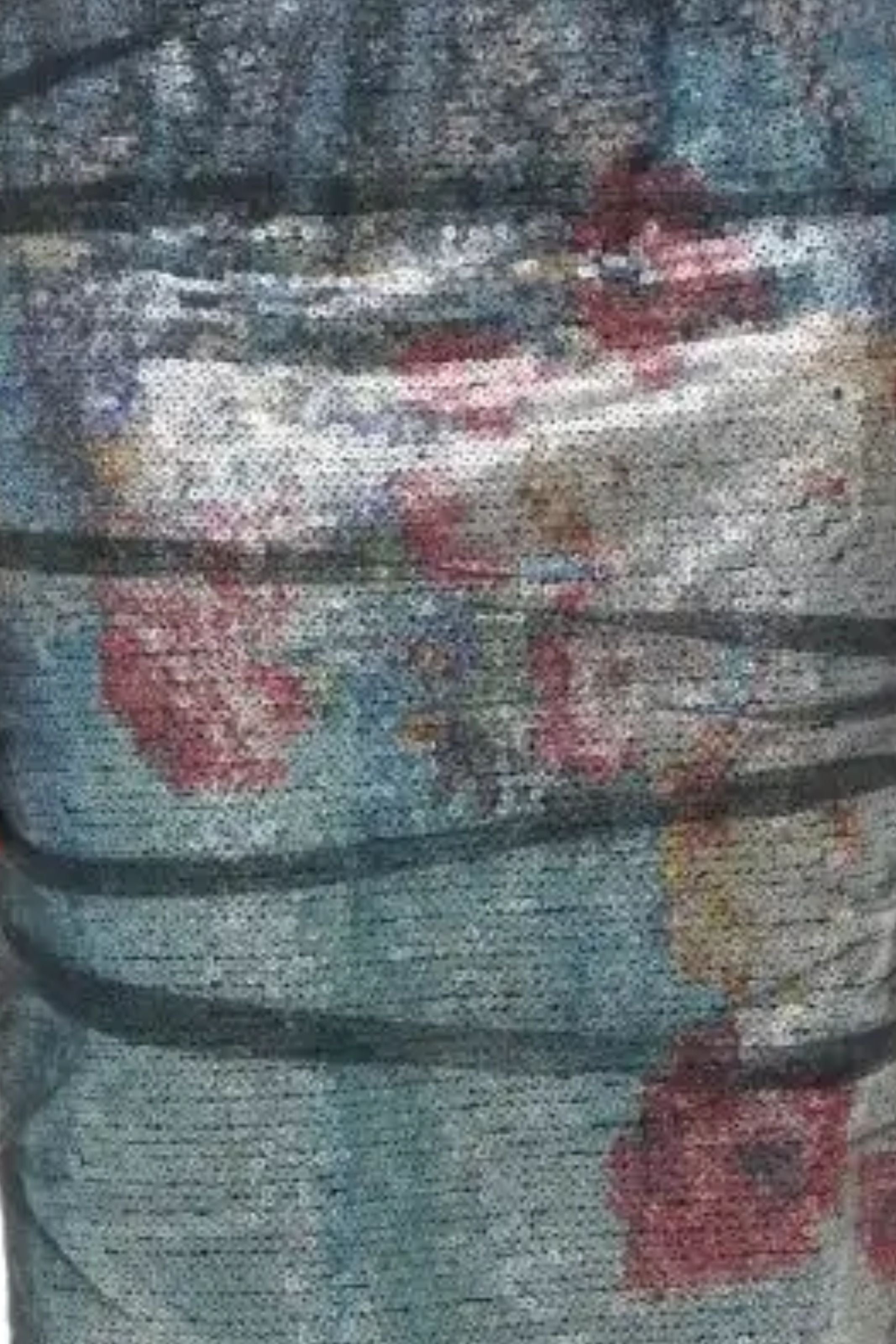 Strapless Sequin Midi Cocktail Rene Ruiz Collection