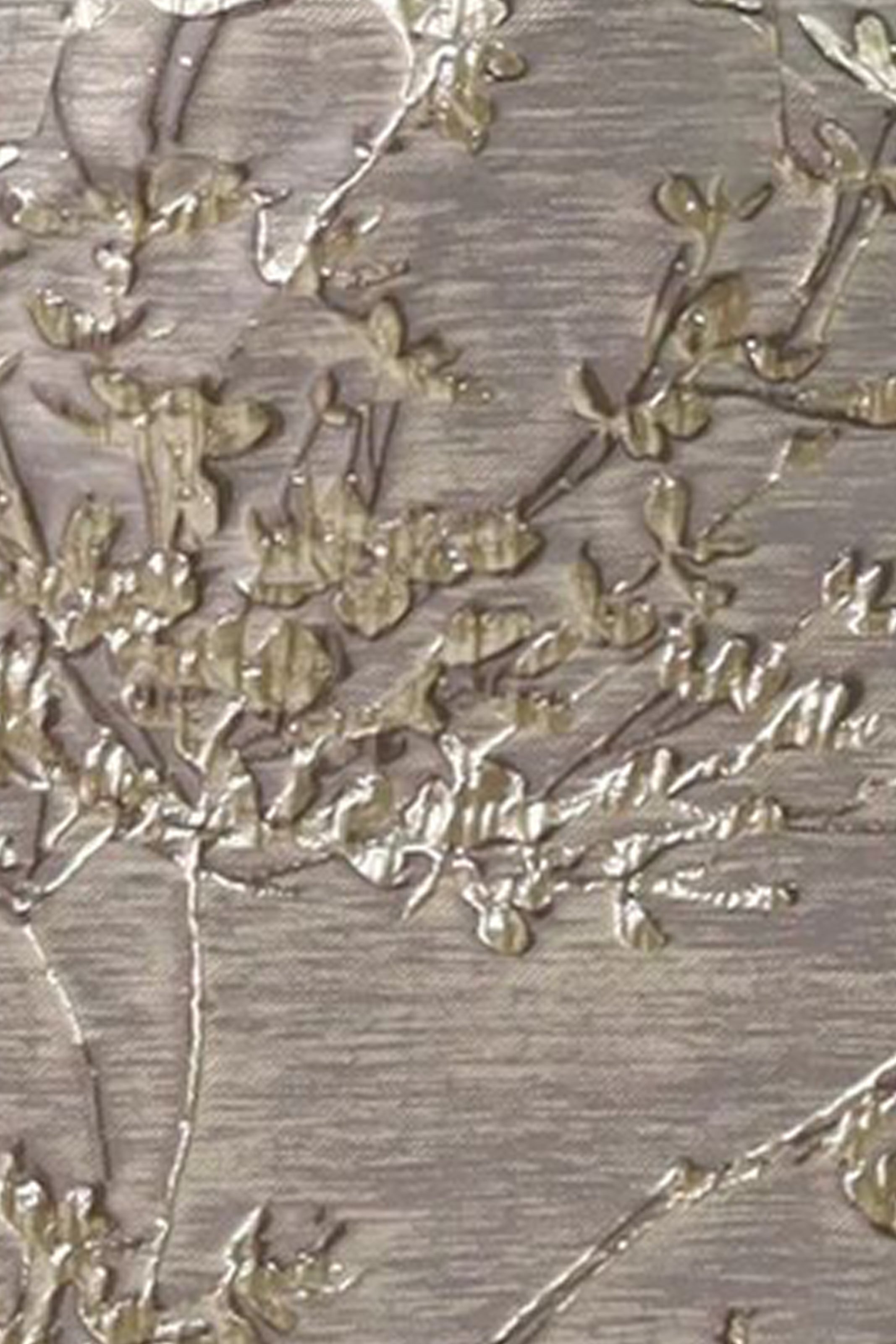 Strapless Sheath Brocade Gown