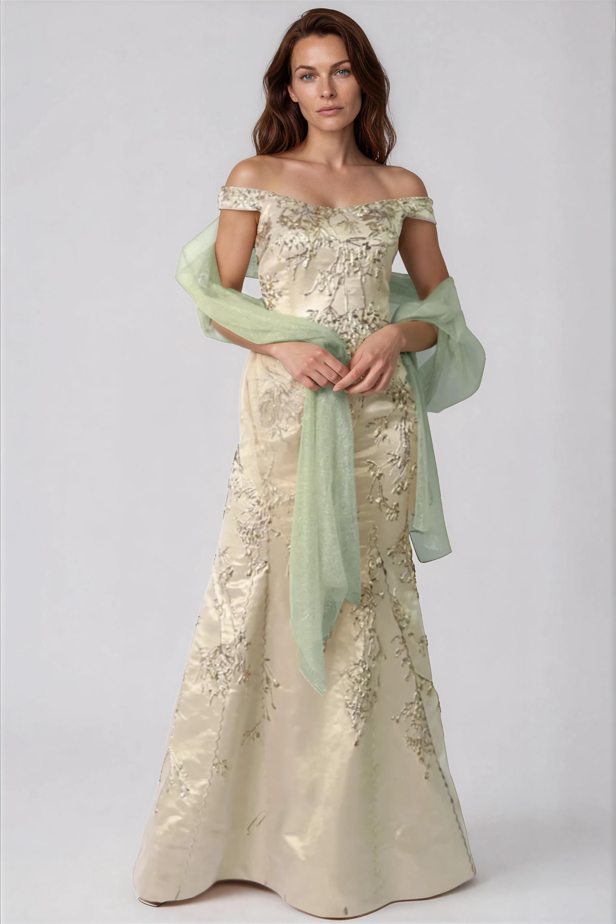 Shawl Accessory Rene Ruiz Collection Green