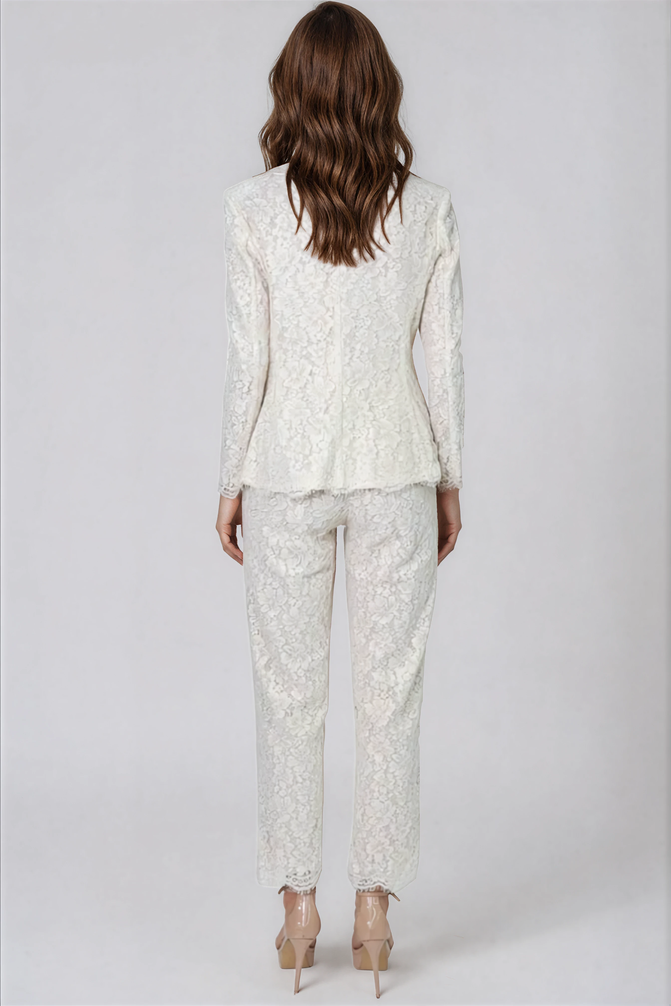 Tailored Lace Pants Rene Ruiz Collection