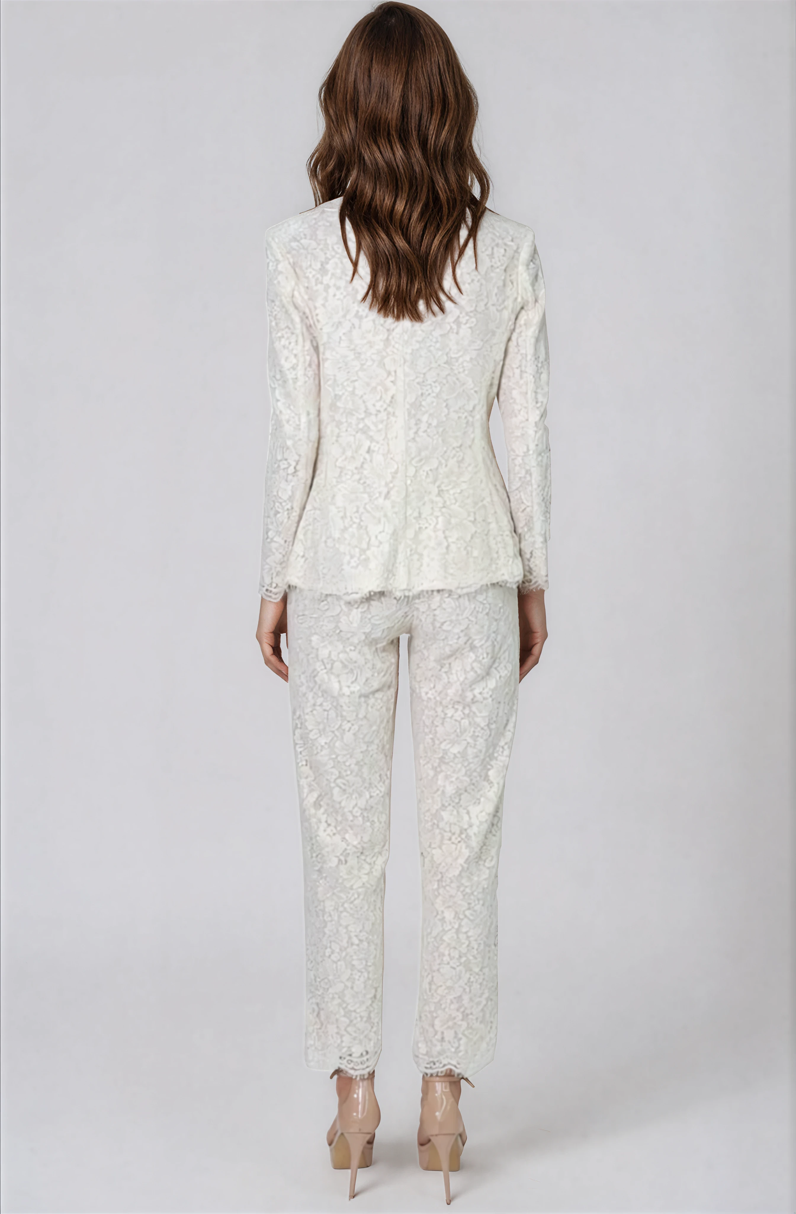 Tailored Lace Pants Rene Ruiz Collection