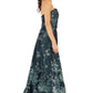 Asymmetric Strapless Gown  