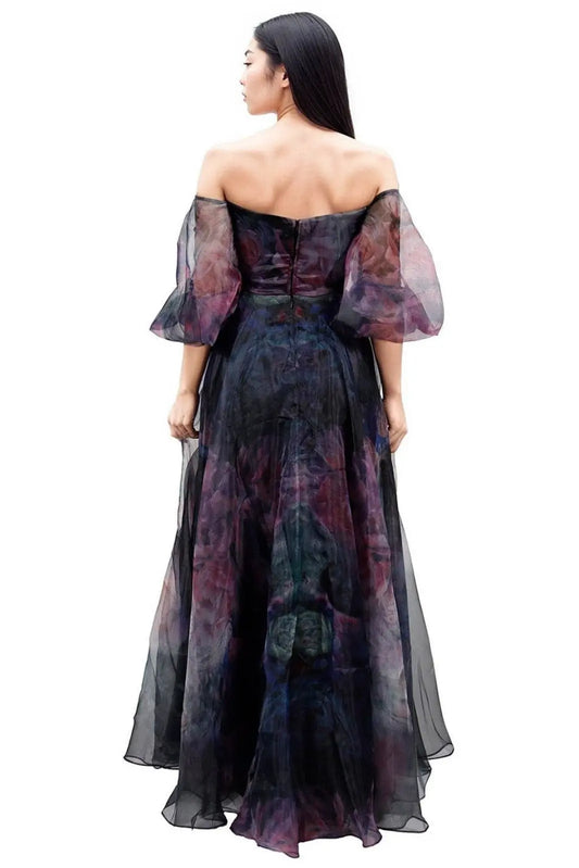Floral Organza Skirt  