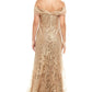 Off the Shoulder Fit and Flare Gown  