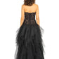Long Waisted Bustier Top  