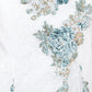 Off The Shoulder Brocade Gown  